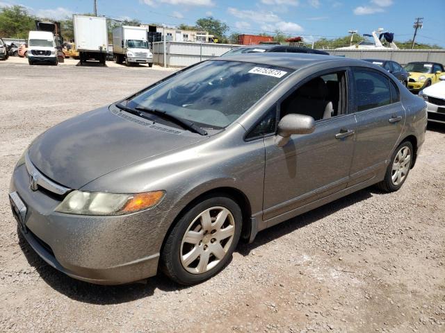 honda civic lx 2007 1hgfa165x7l050964