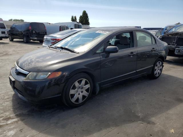 honda civic lx 2007 1hgfa165x7l091806