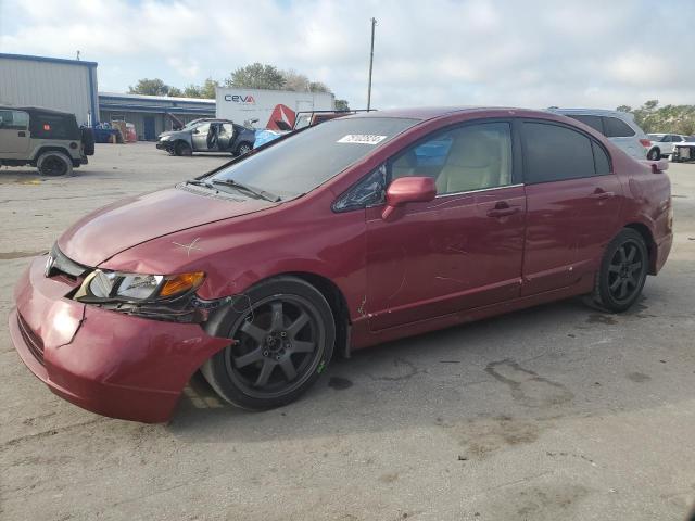 honda civic lx 2008 1hgfa165x8l021787