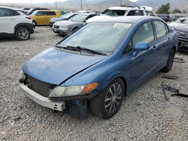 honda civic lx 2008 1hgfa165x8l086140