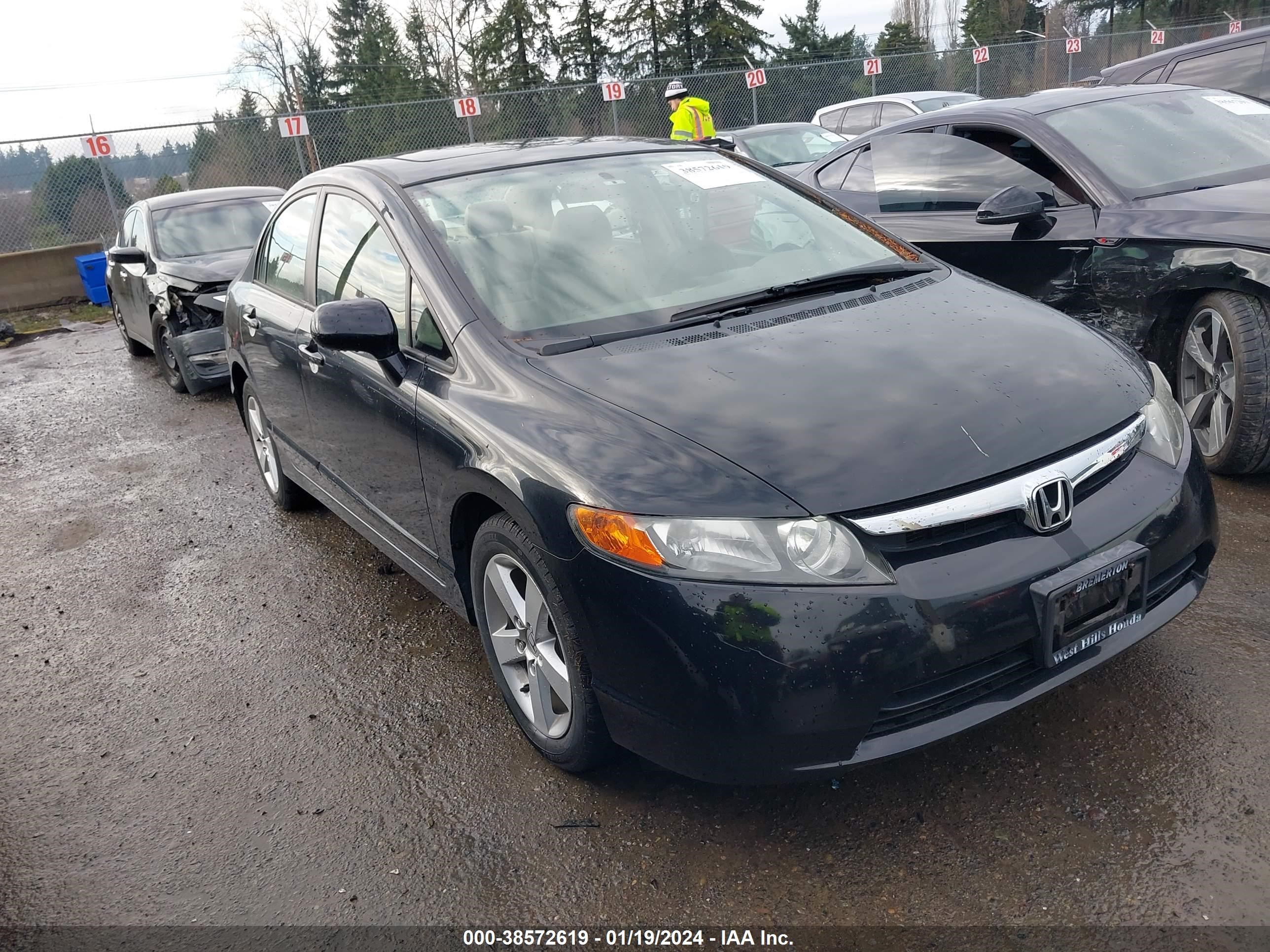 honda civic 2006 1hgfa16806l086445