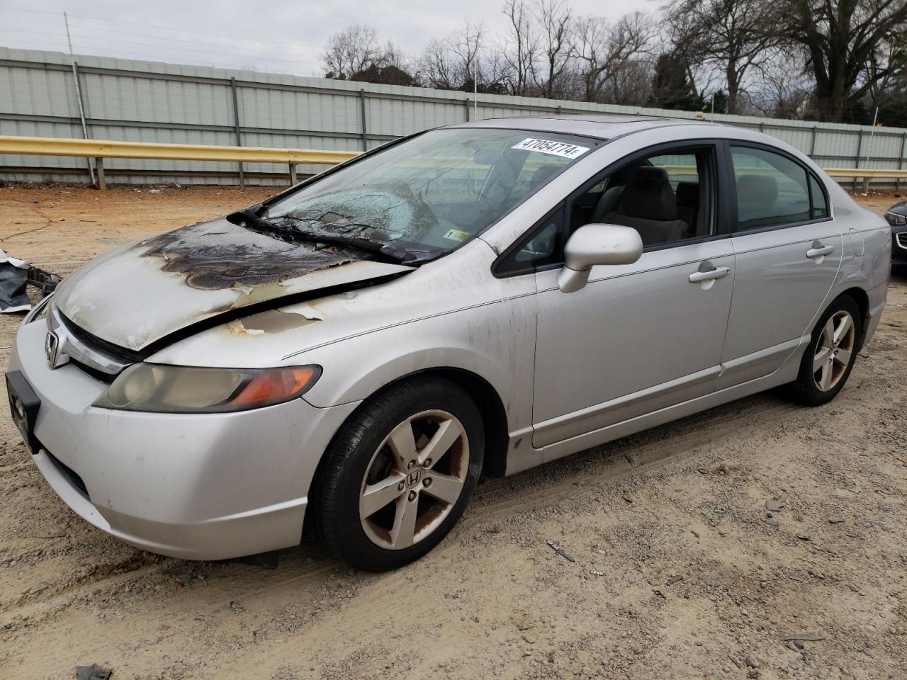 honda civic 2007 1hgfa16807l120868