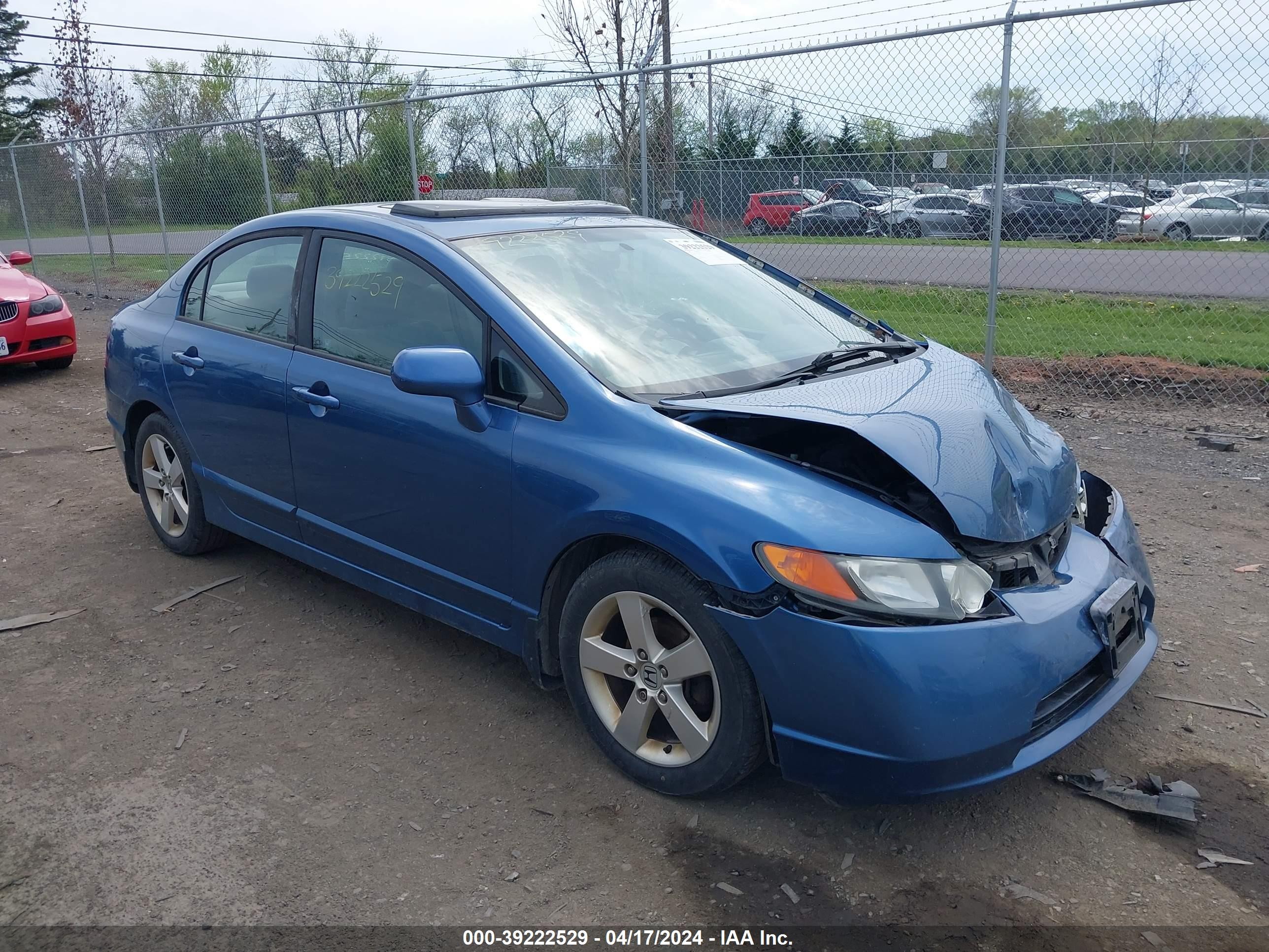 honda civic 2008 1hgfa16808l044523