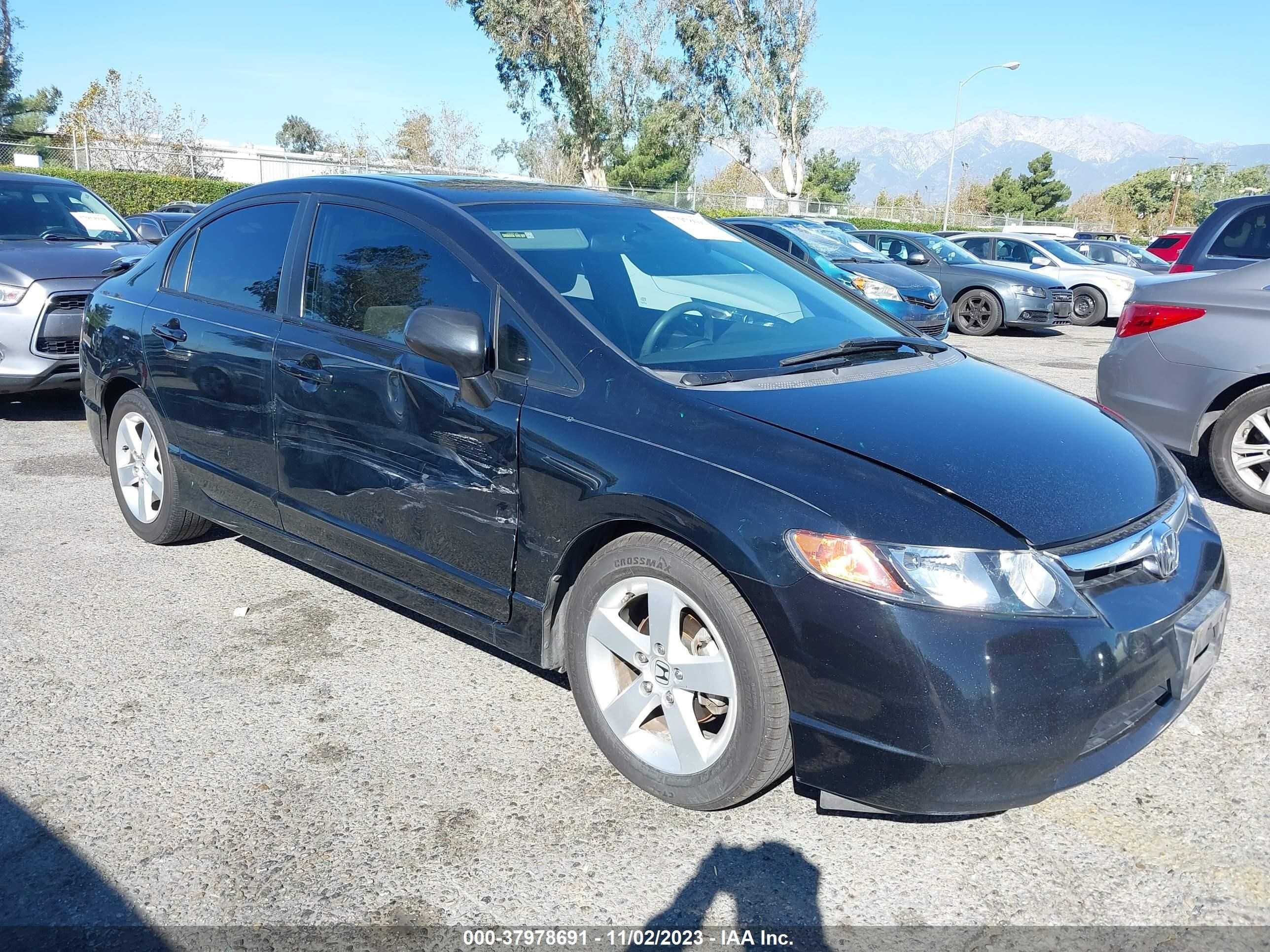 honda civic 2007 1hgfa16817l098475