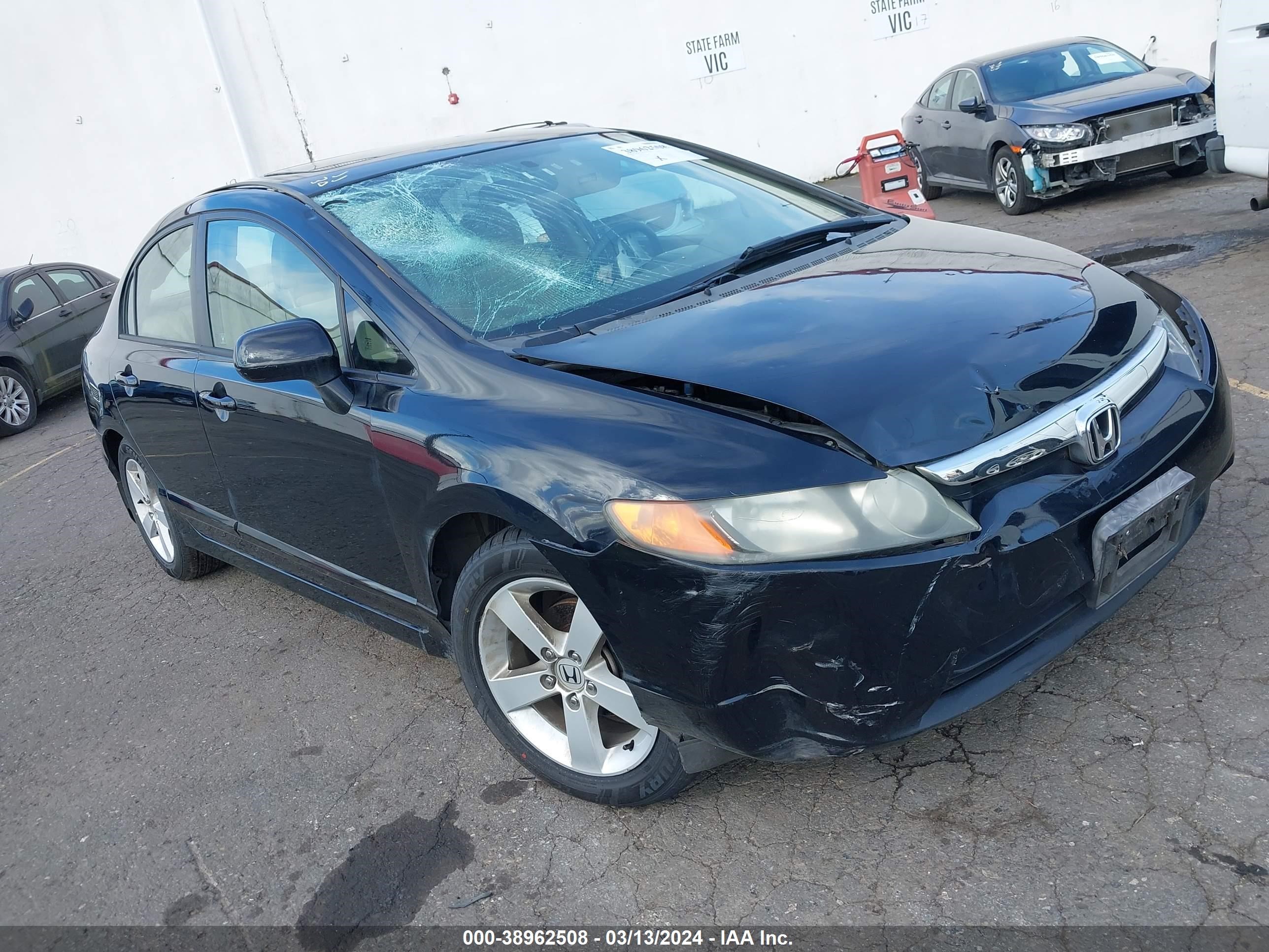 honda civic 2006 1hgfa16836l054007