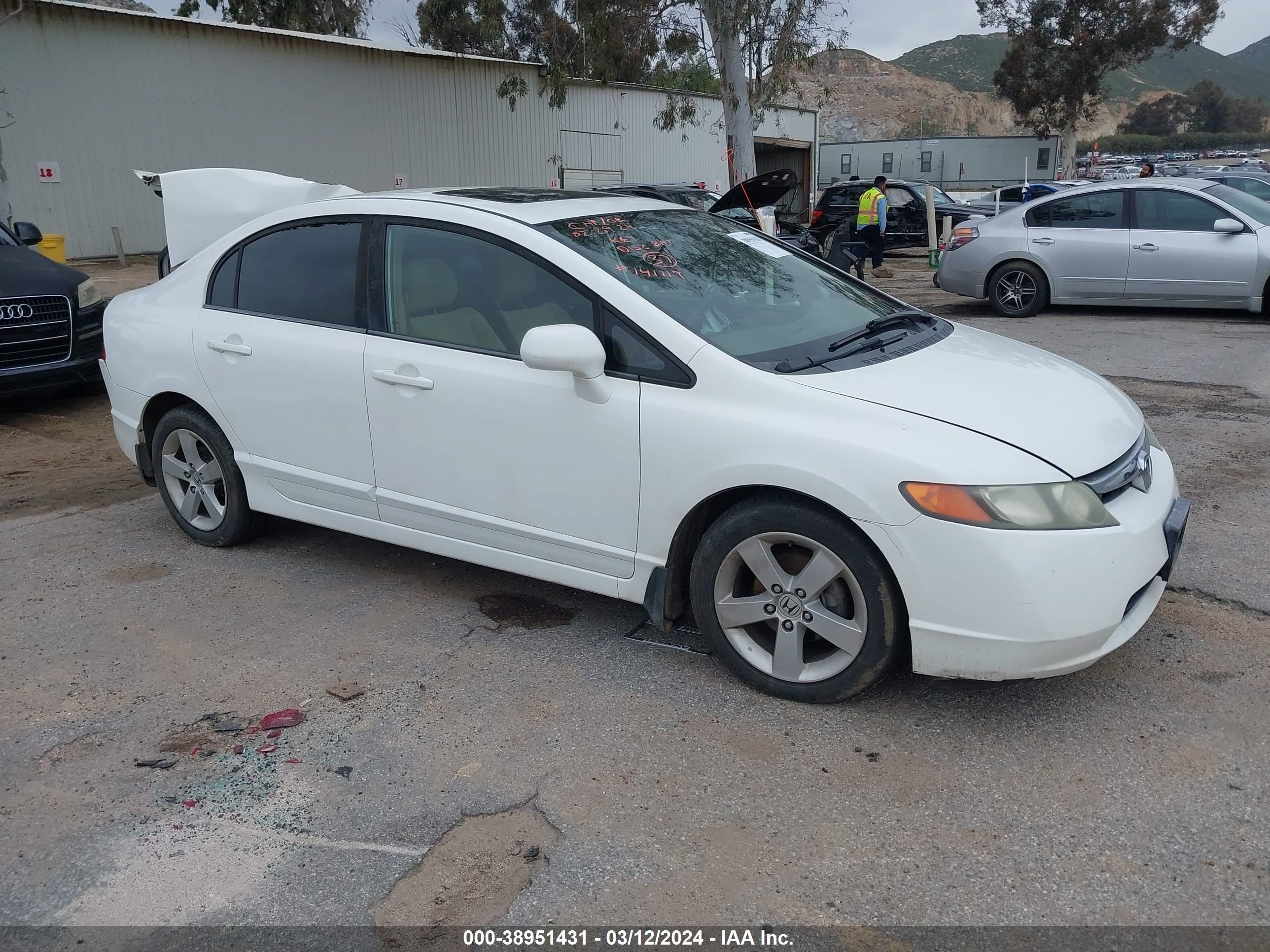 honda civic 2007 1hgfa16837l035054