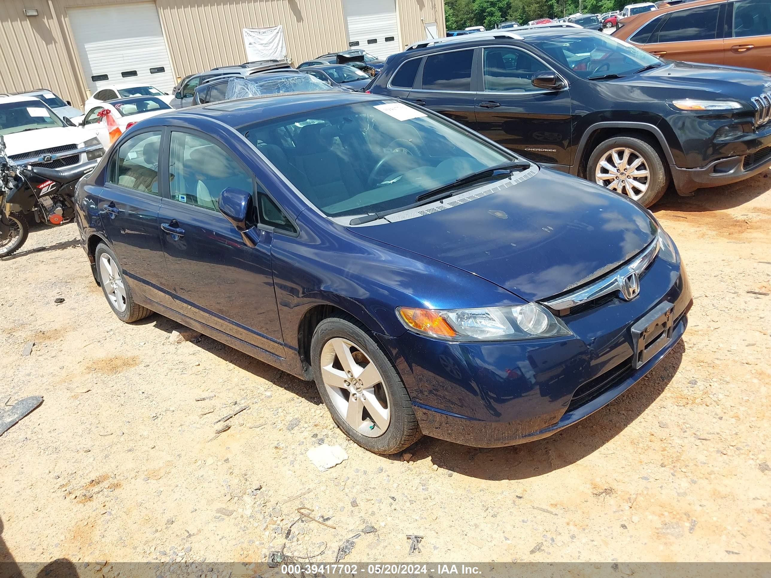 honda civic 2007 1hgfa16837l120945