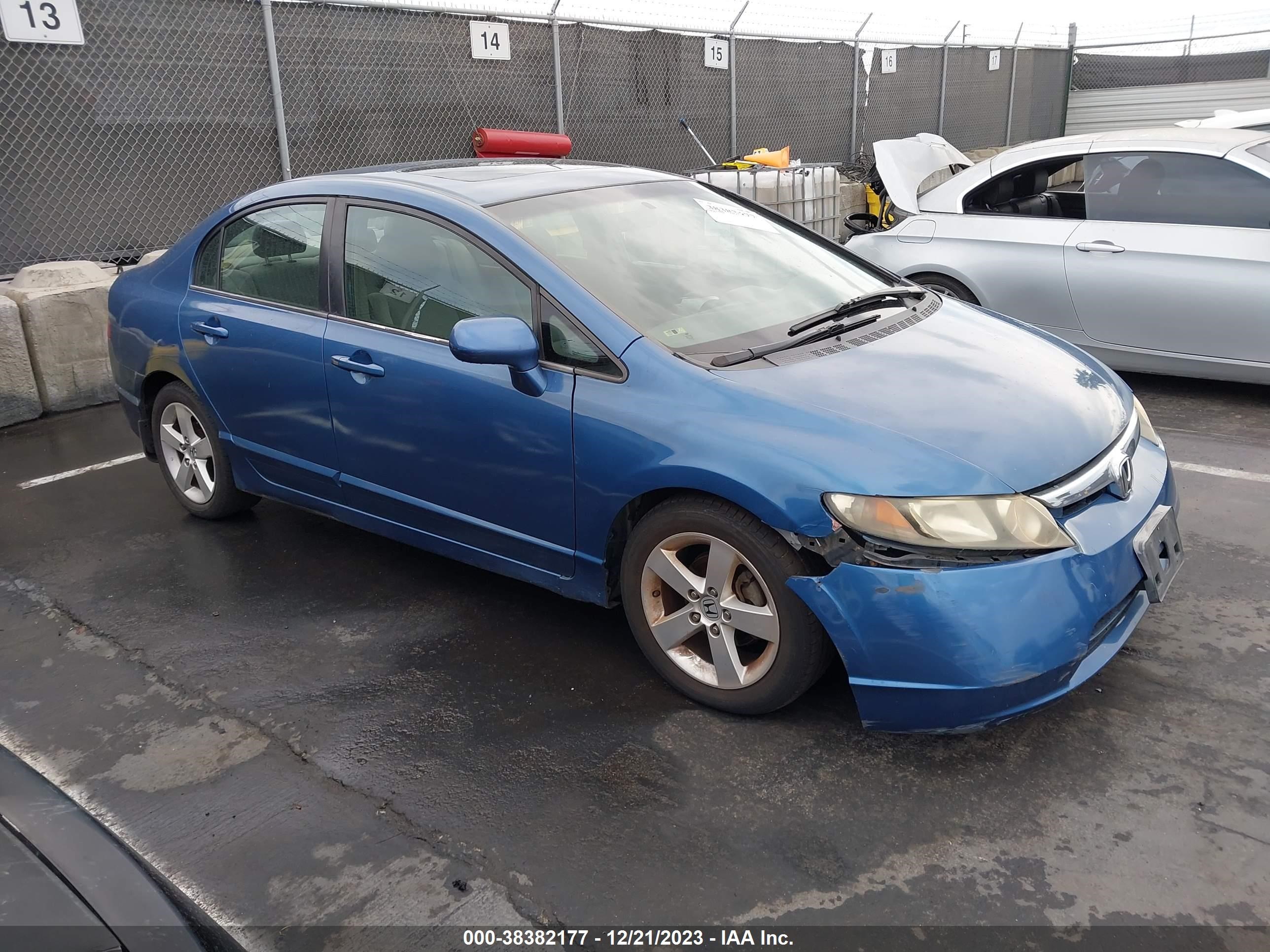 honda civic 2006 1hgfa16846l087128