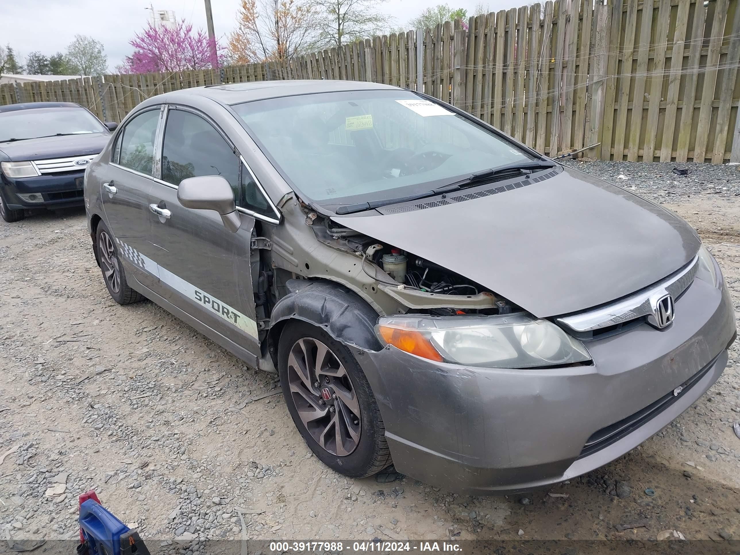 honda civic 2007 1hgfa16847l083002