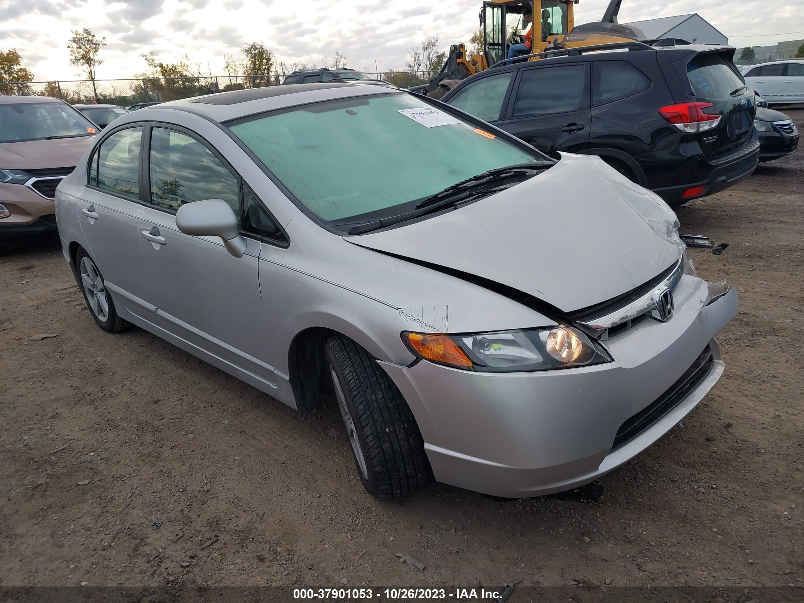 honda civic 2007 1hgfa16847l112126