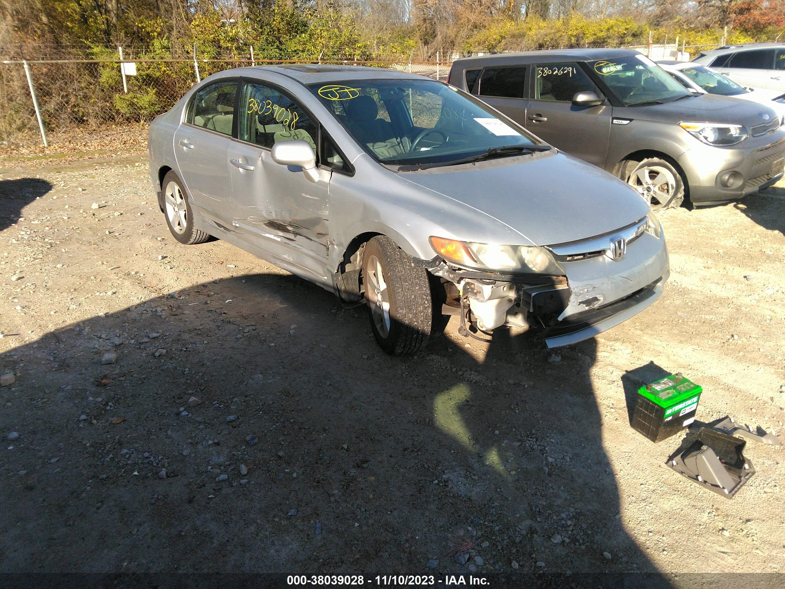 honda civic 2006 1hgfa16856l122419