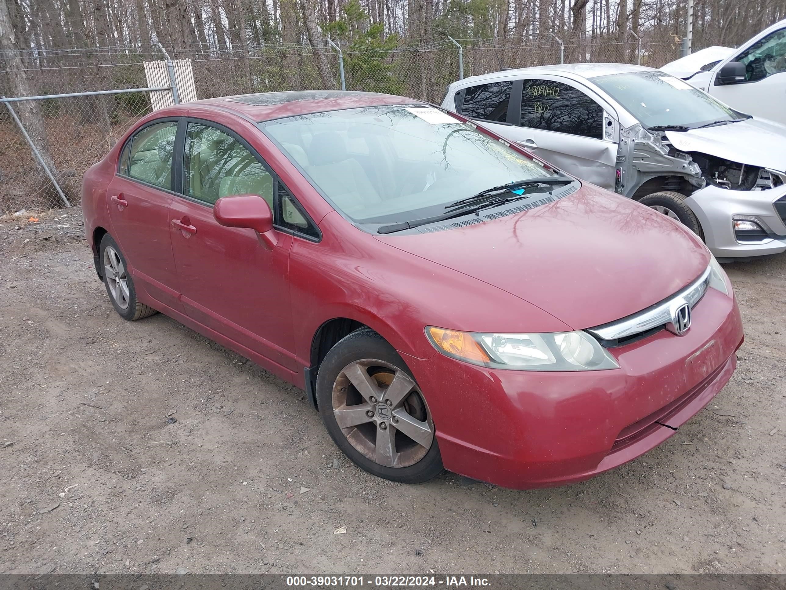 honda civic 2007 1hgfa16857l042054