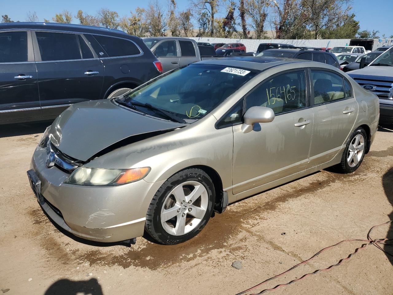 honda civic 2008 1hgfa16868l036801