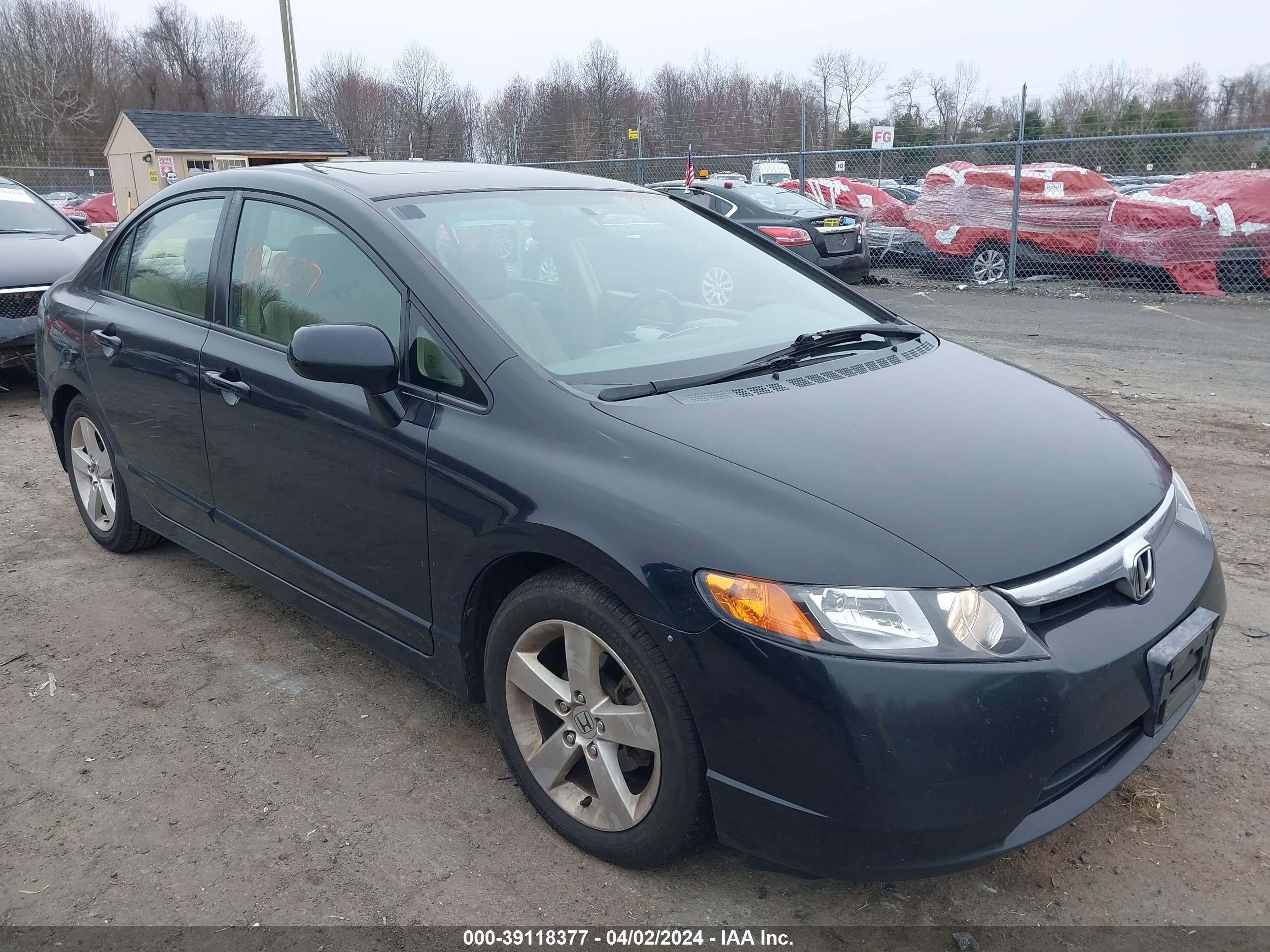 honda civic 2006 1hgfa16876l058738