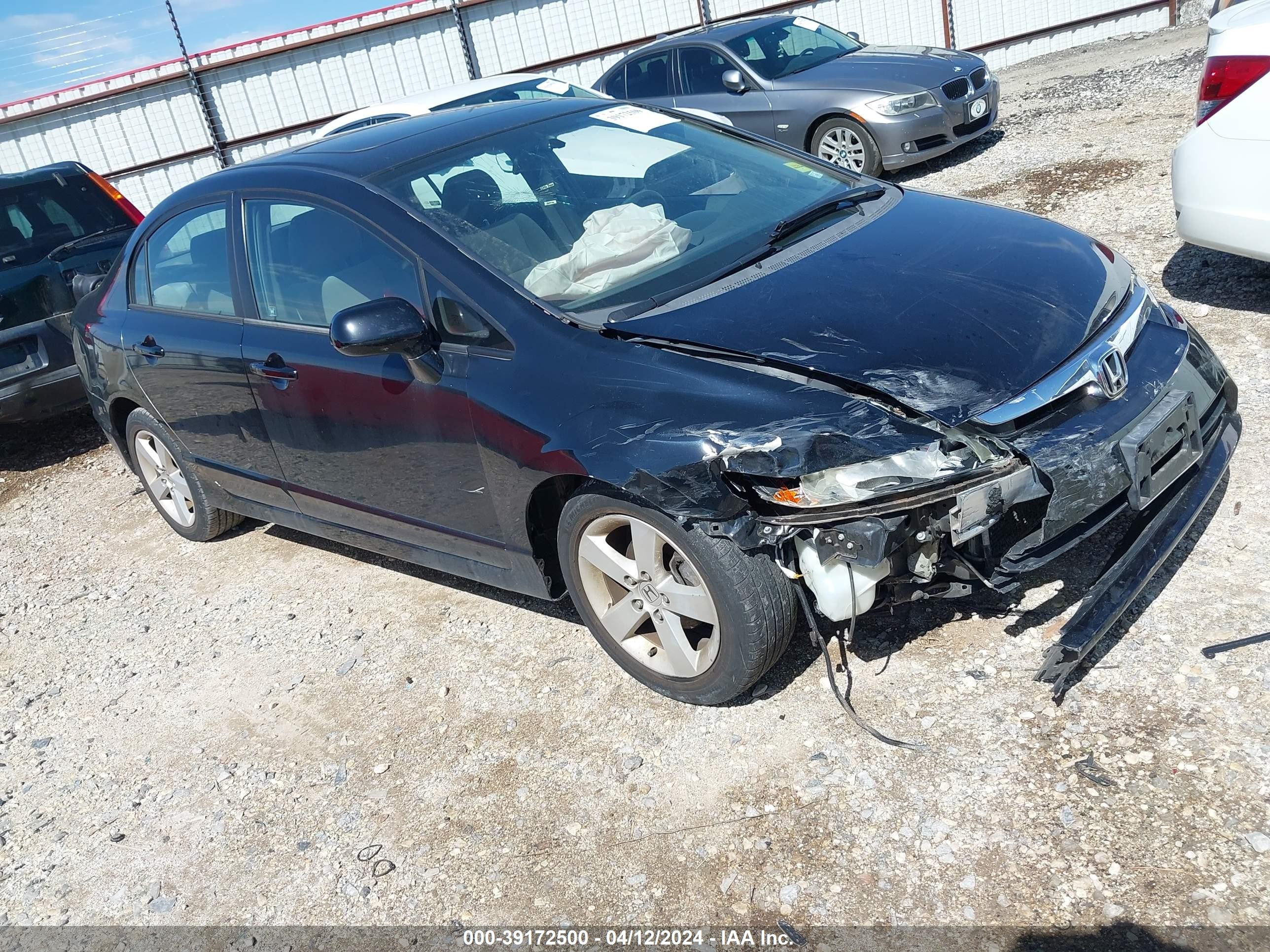 honda civic 2007 1hgfa16877l000789