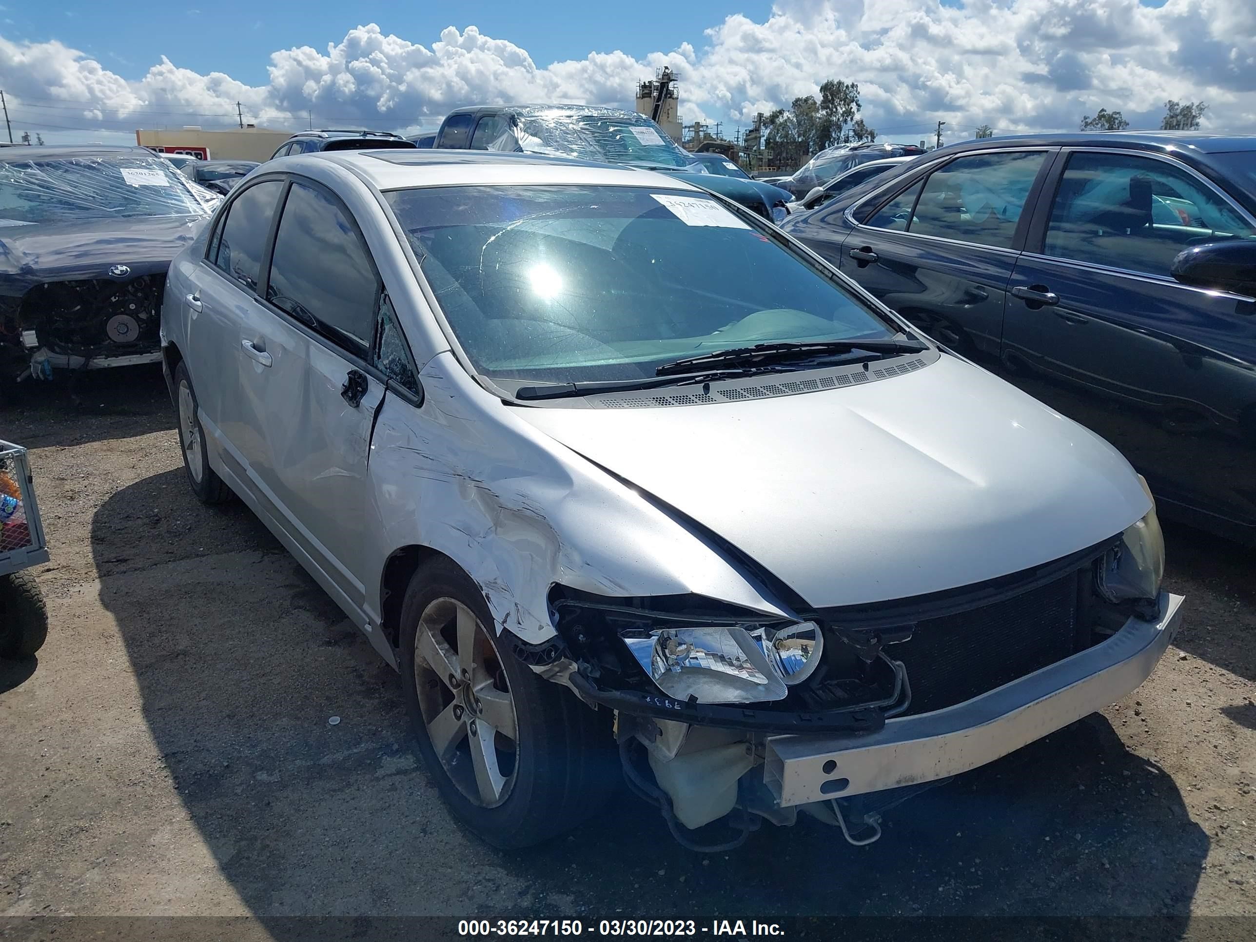 honda civic 2008 1hgfa16888l091363