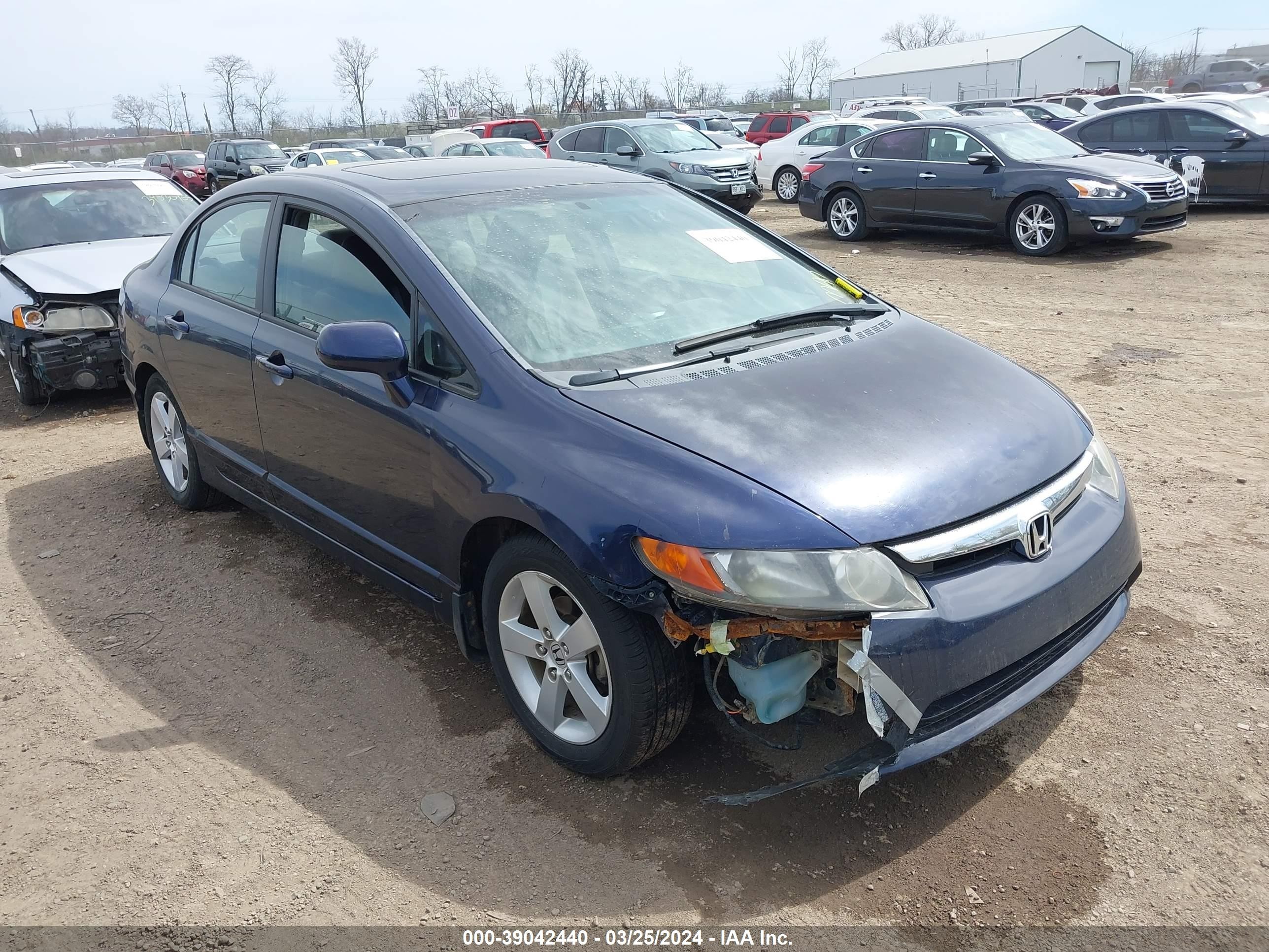 honda civic 2007 1hgfa16897l043238