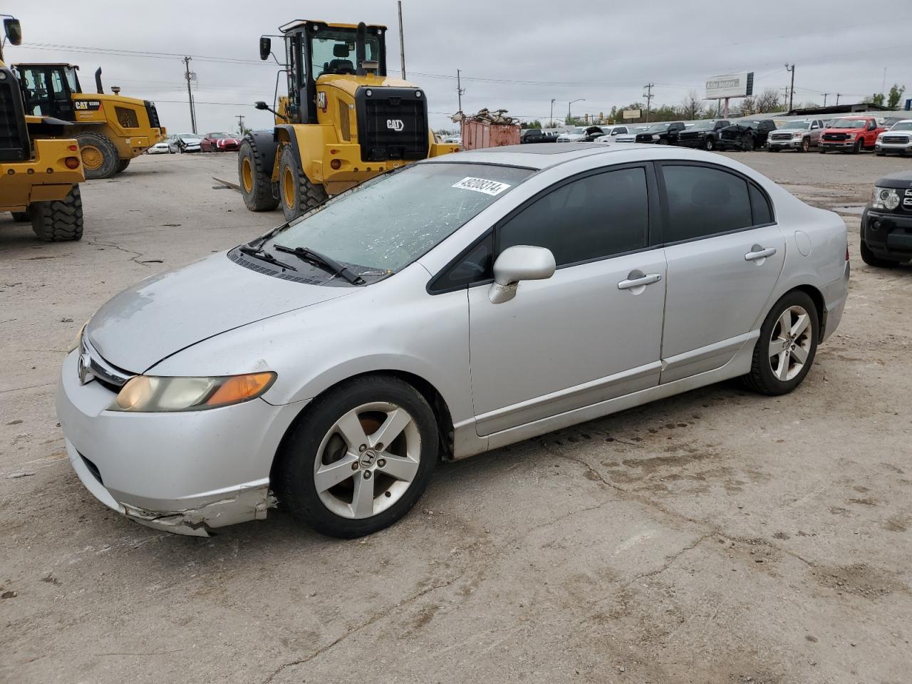 honda civic 2007 1hgfa16897l051579