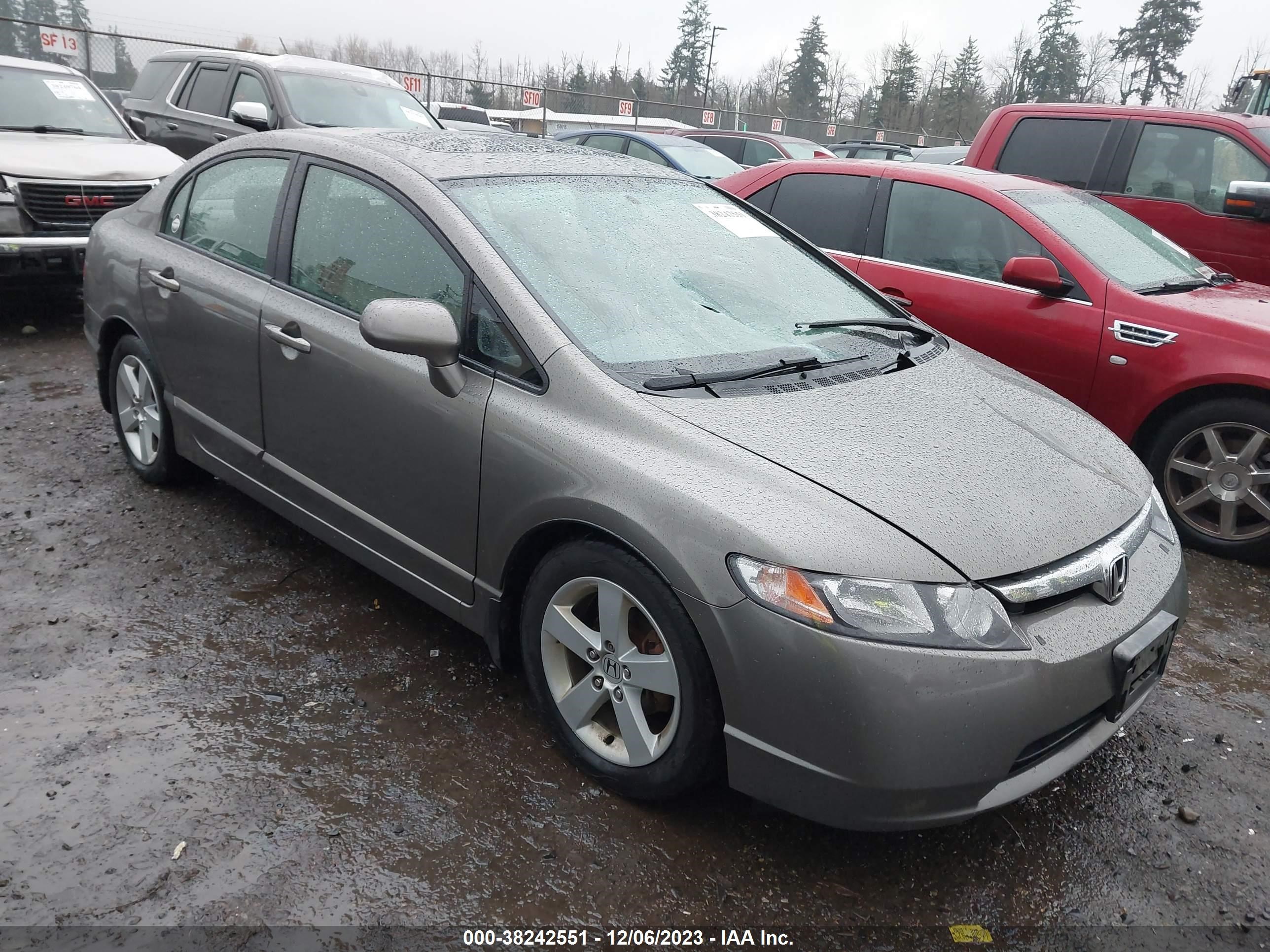 honda civic 2007 1hgfa168x7l078063