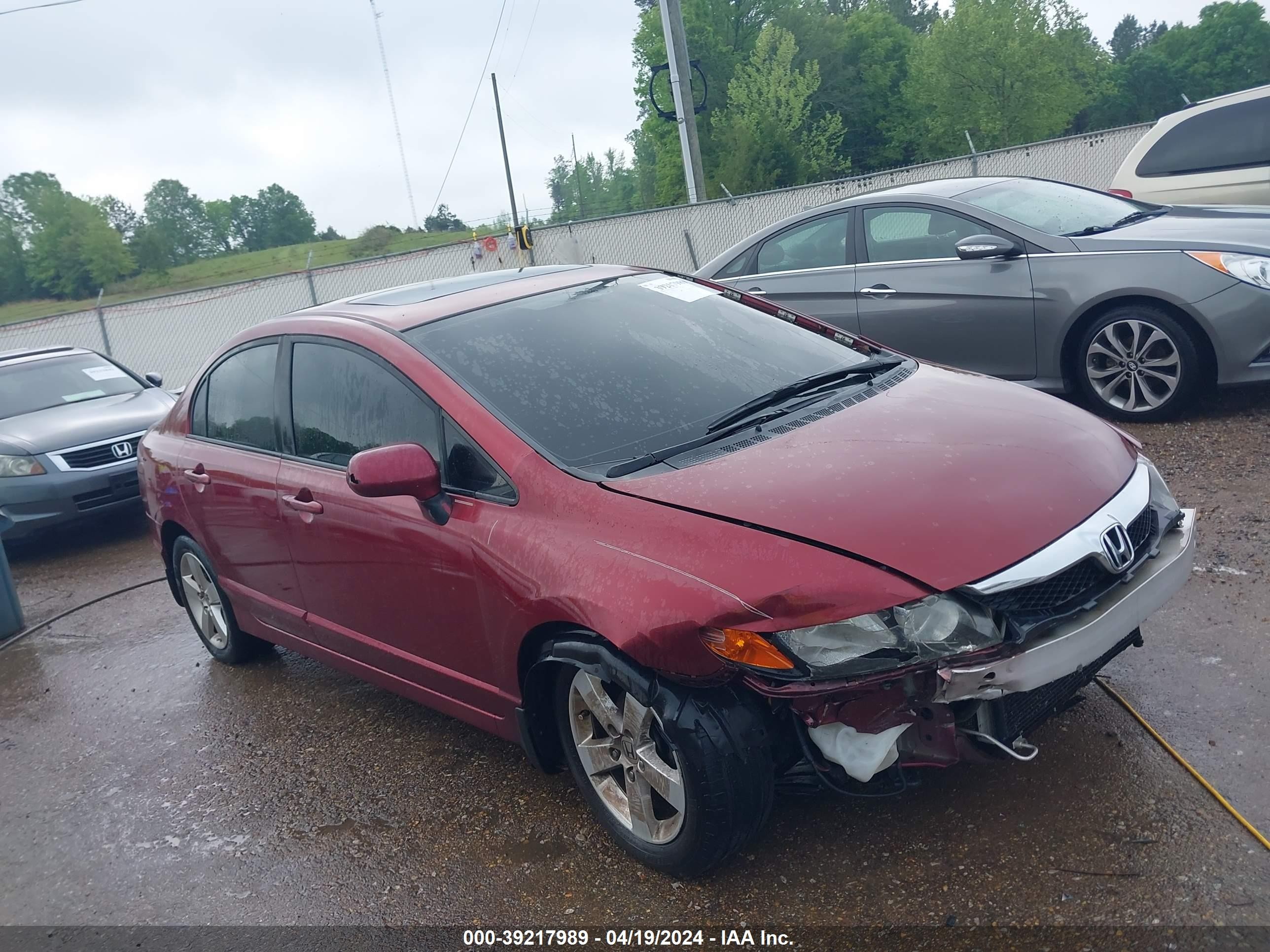 honda civic 2008 1hgfa169x8l117051