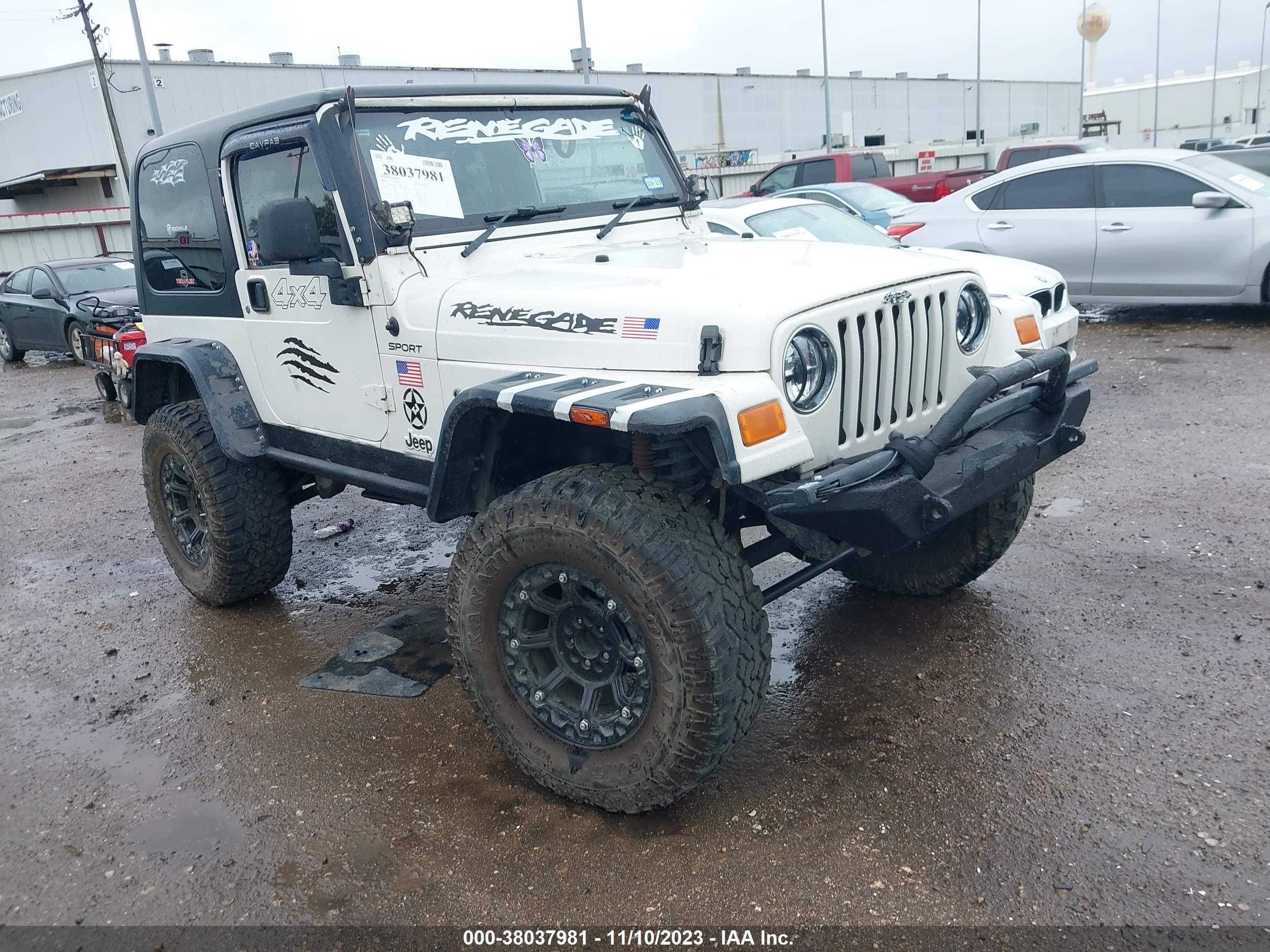 jeep wrangler 2006 1j4f449s76p725860