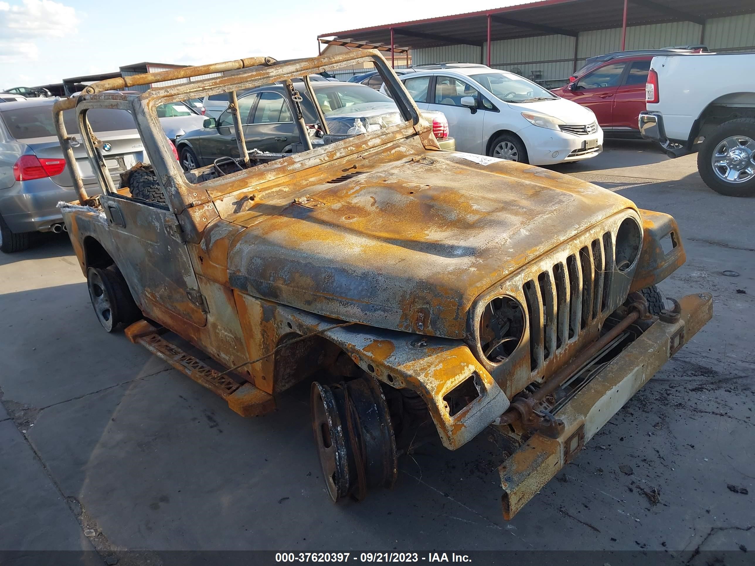 jeep wrangler 2006 1j4f449s86p733482