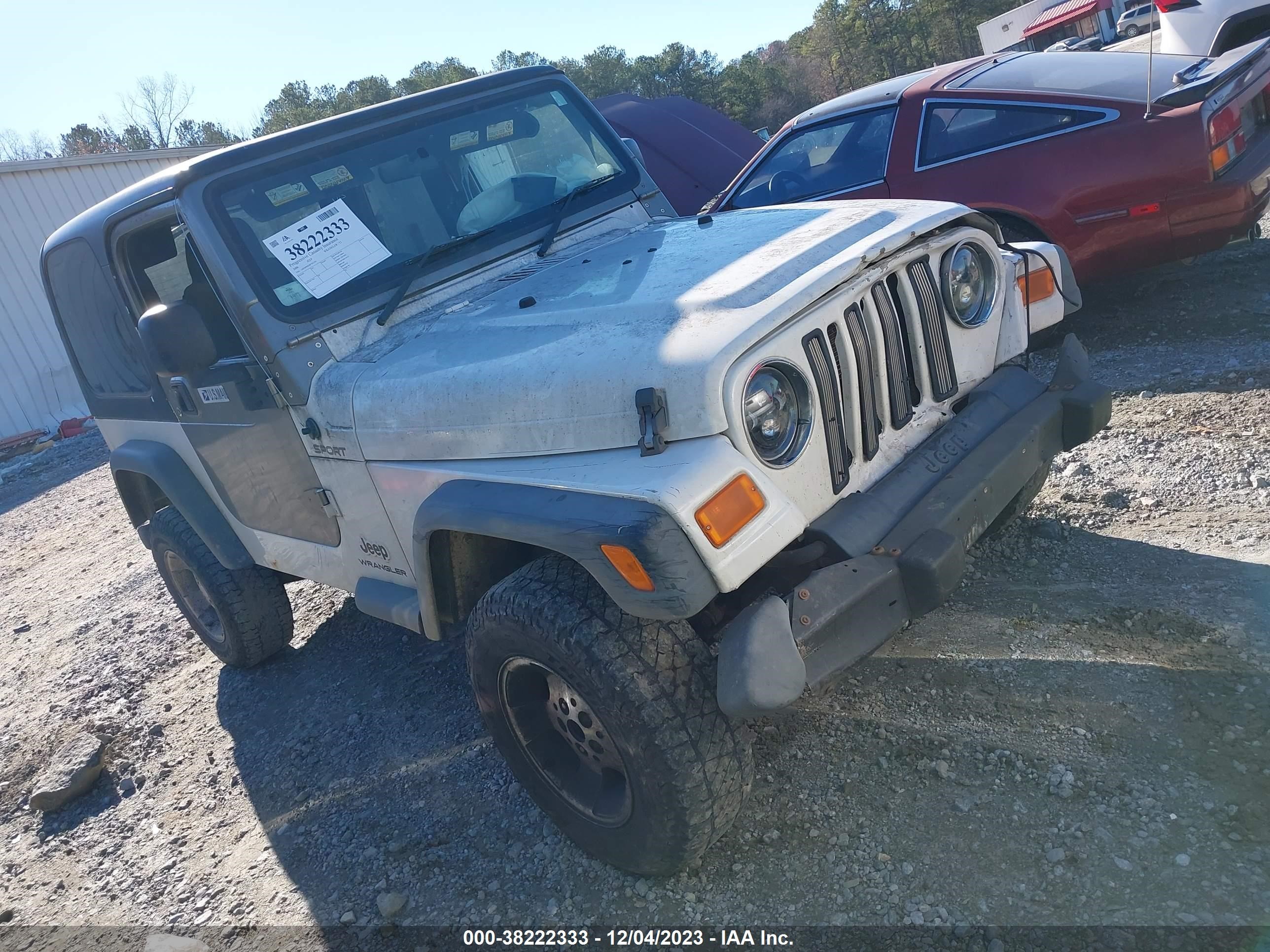 jeep wrangler 2006 1j4f449sx6p741339