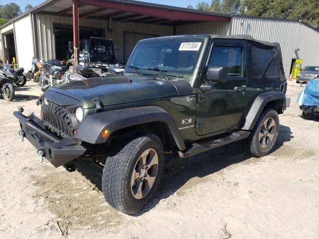 jeep wrangler x 2007 1j4fa24157l223370