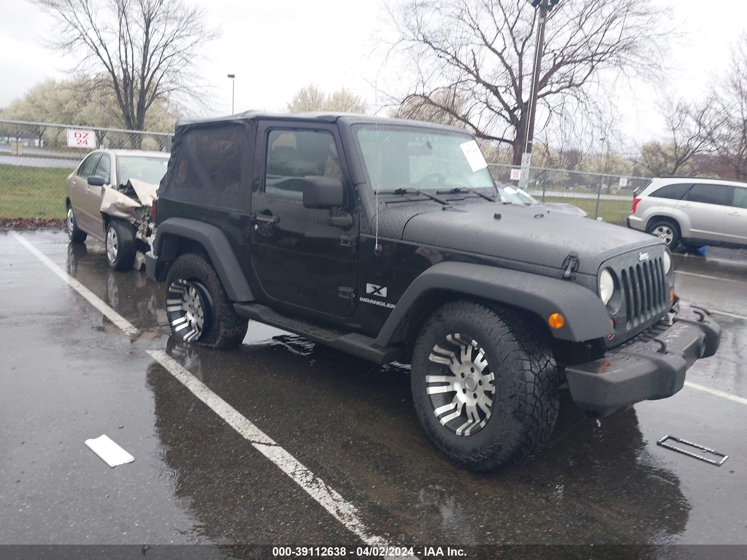 jeep wrangler 2007 1j4fa24177l163124