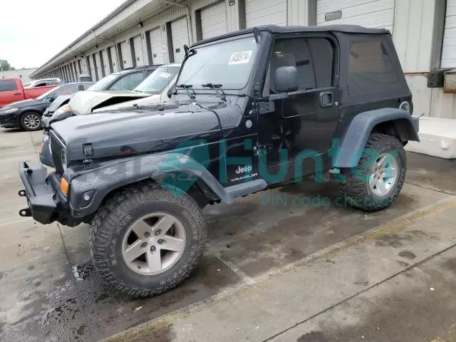 jeep wrangler / 2004 1j4fa29144p737689
