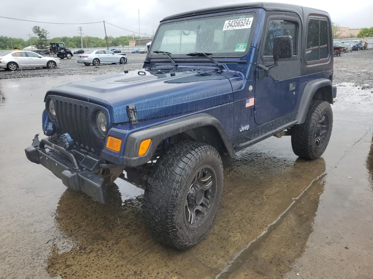 jeep wrangler 2004 1j4fa29174p706467