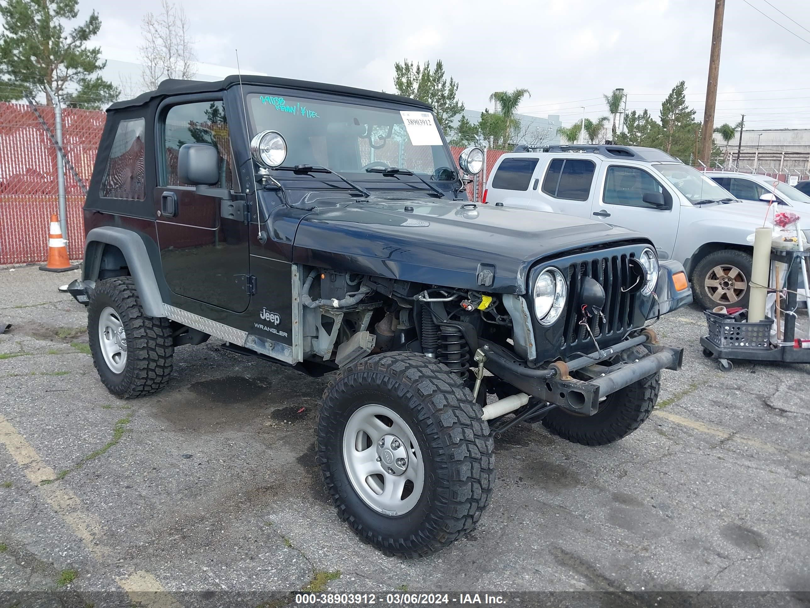 jeep wrangler 2005 1j4fa29195p362741