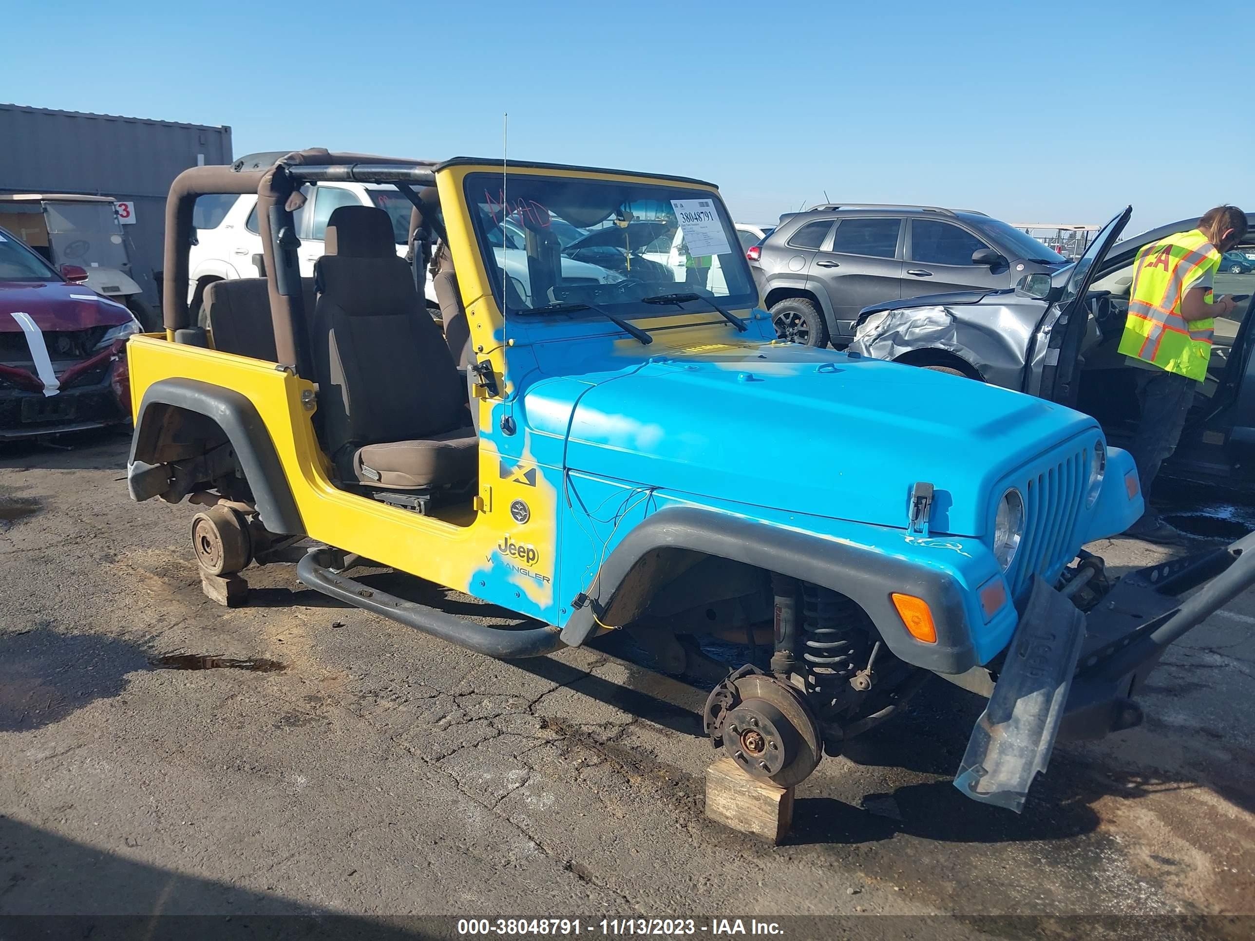 jeep wrangler 2004 1j4fa39s04p798486