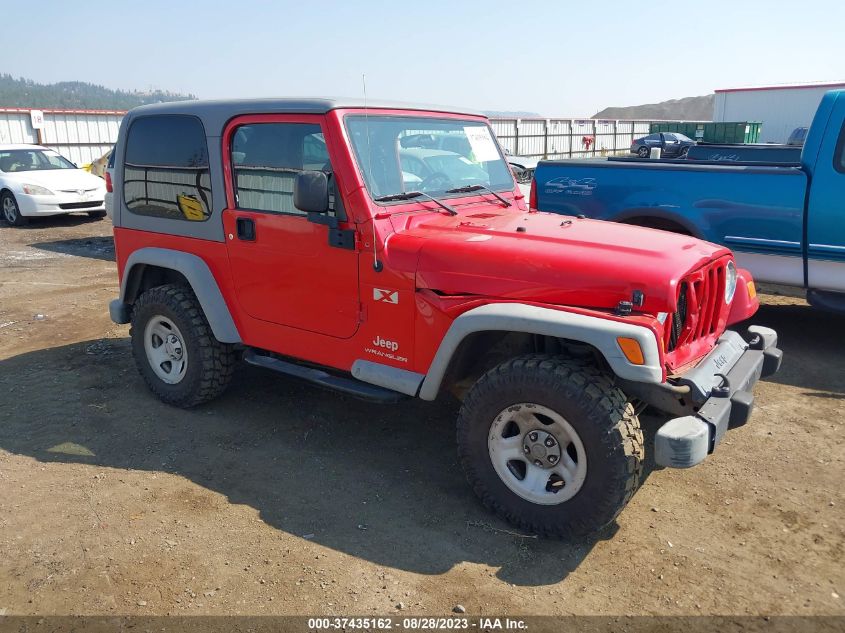 jeep wrangler 2005 1j4fa39s05p313457