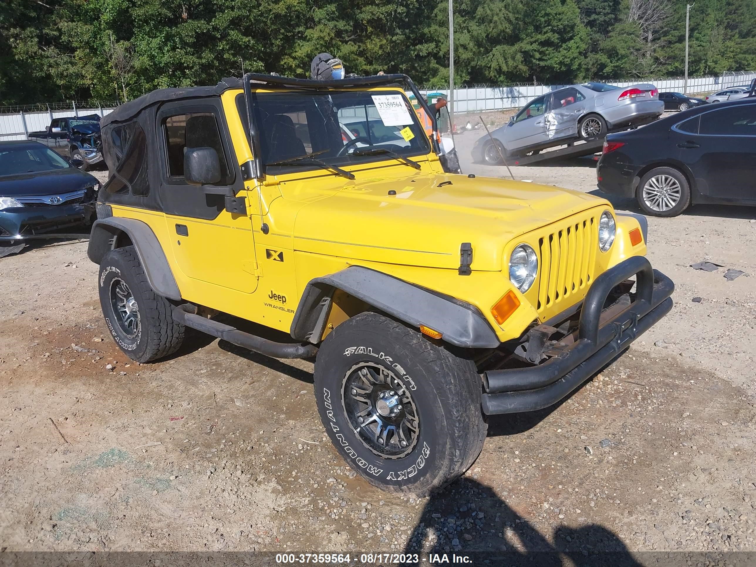 jeep wrangler 2006 1j4fa39s16p771283