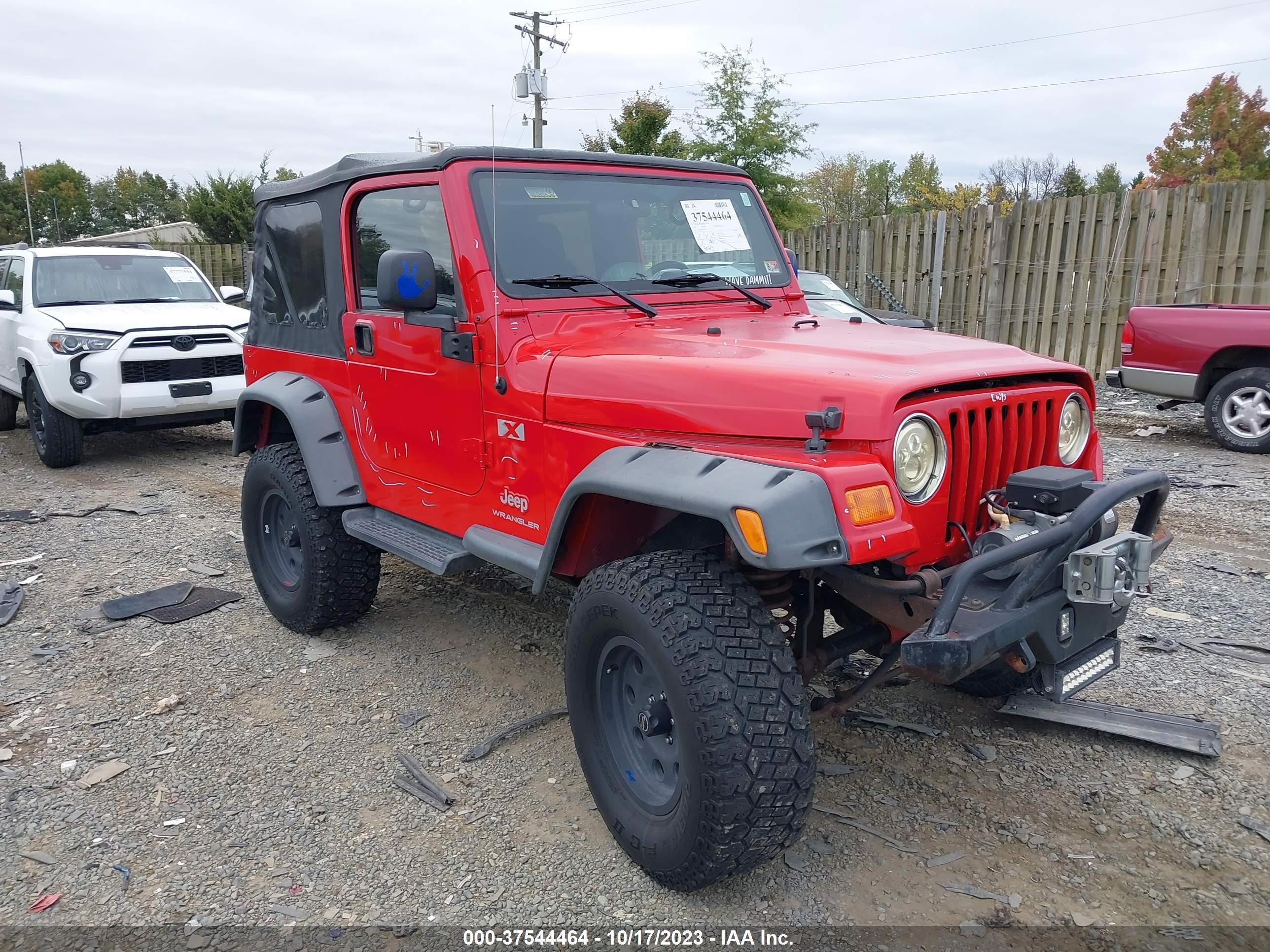 jeep wrangler 2003 1j4fa39s23p336767