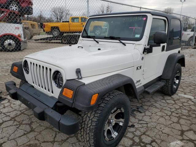 jeep wrangler x 2006 1j4fa39s36p732100