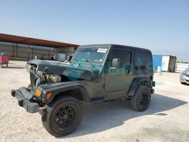 jeep wrangler 2004 1j4fa39s44p729851