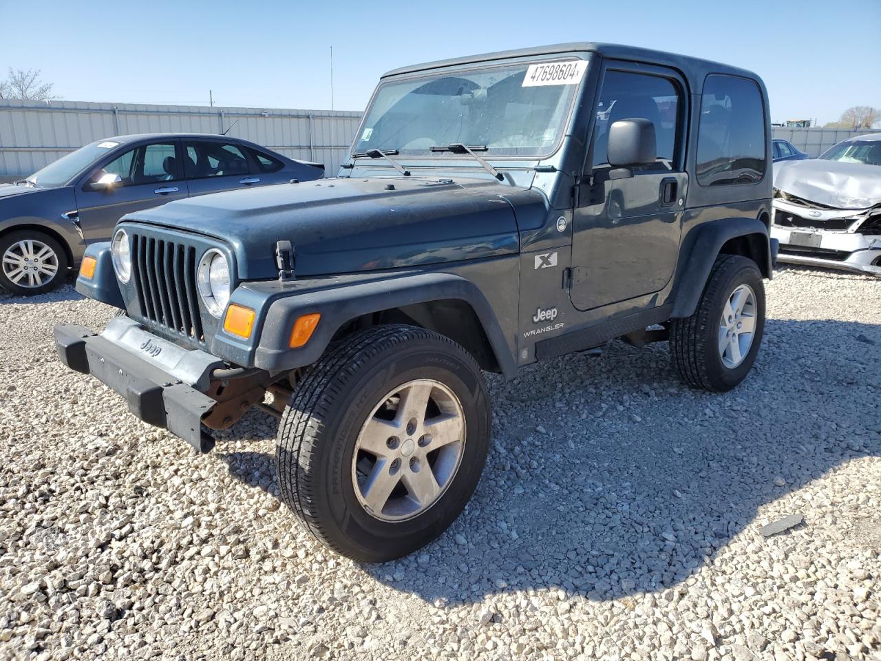 jeep wrangler 2006 1j4fa39s56p734558