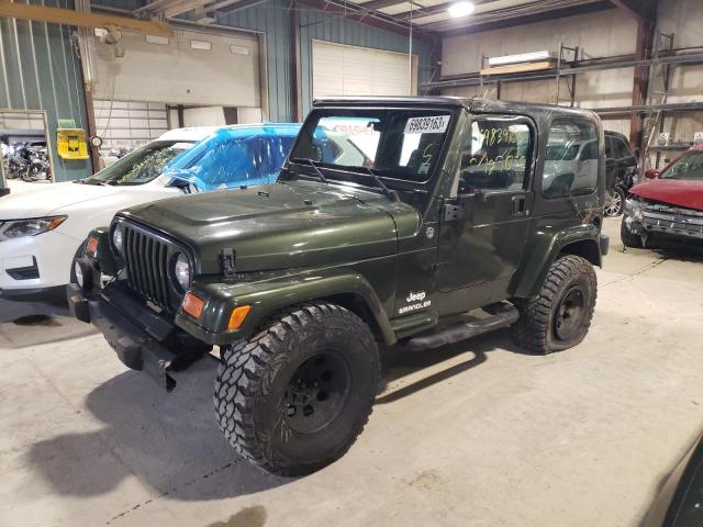 jeep wrangler x 2006 1j4fa39s66p768931