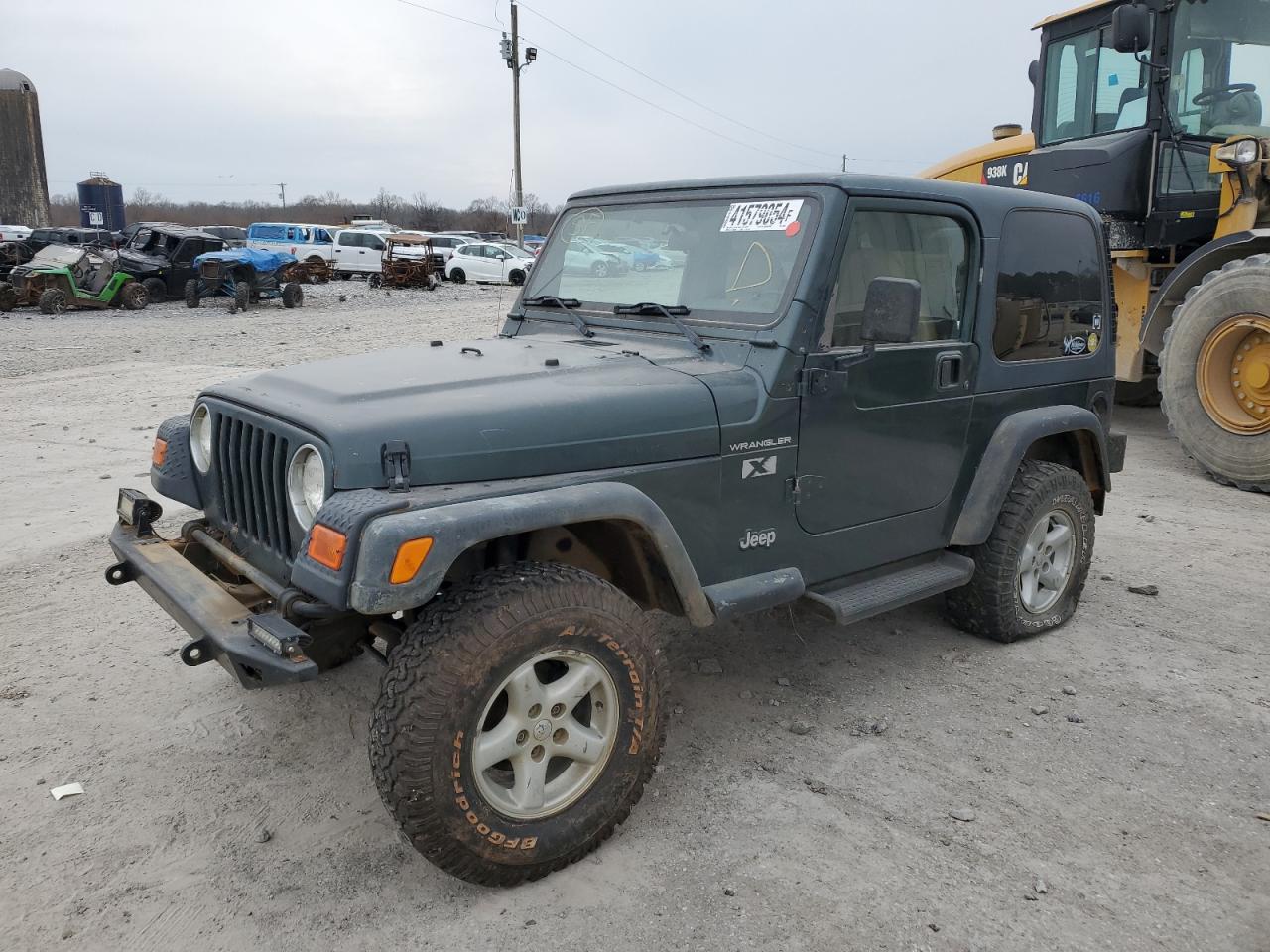 jeep wrangler 2002 1j4fa39s72p754627