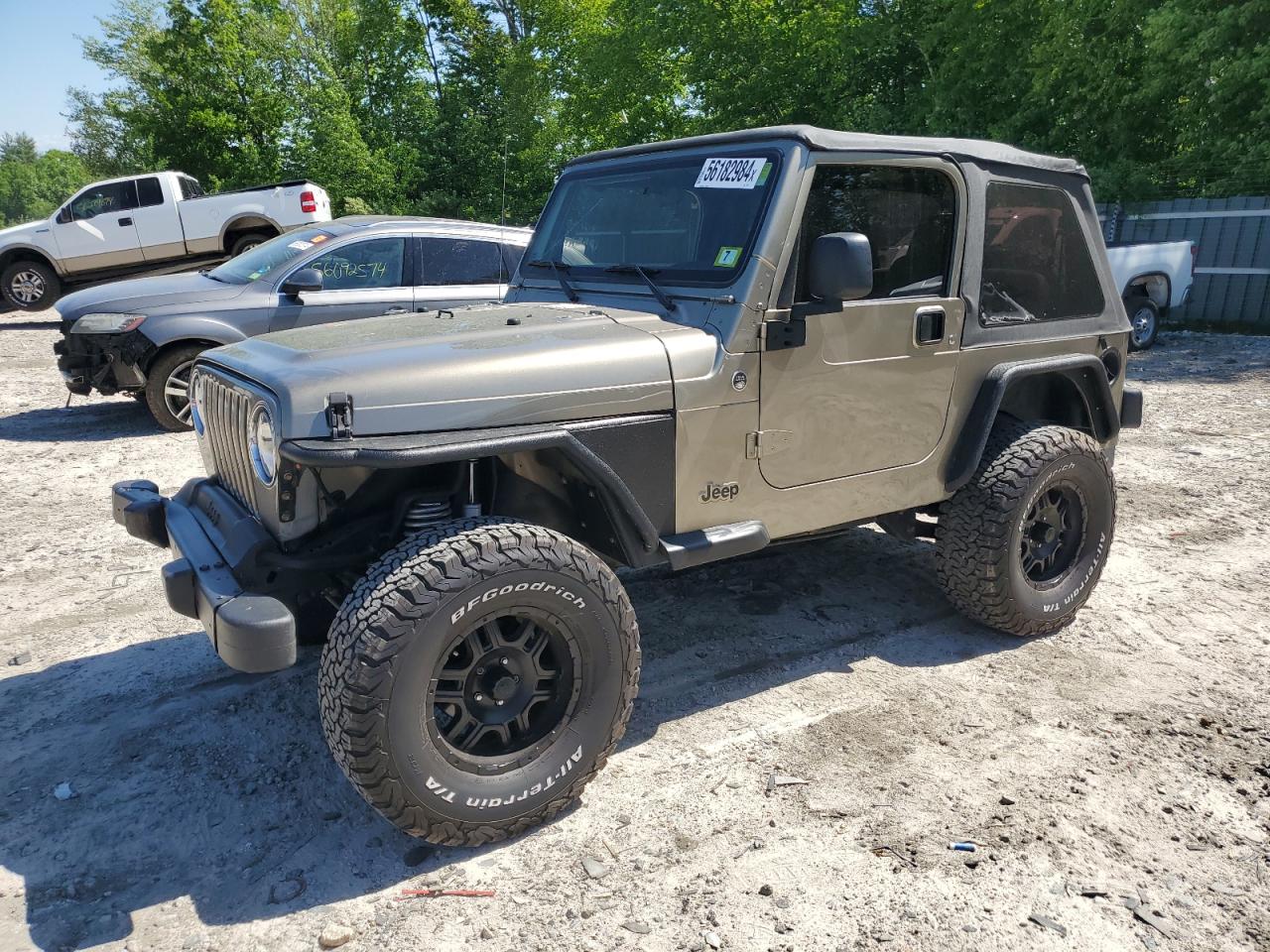 jeep wrangler 2006 1j4fa39s76p737784