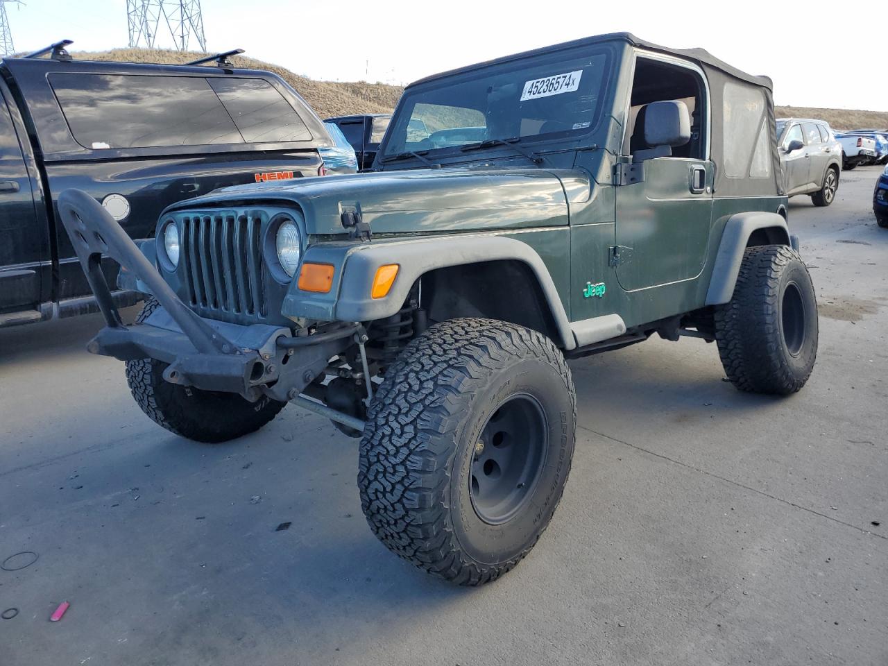 jeep wrangler 2004 1j4fa39s94p740330