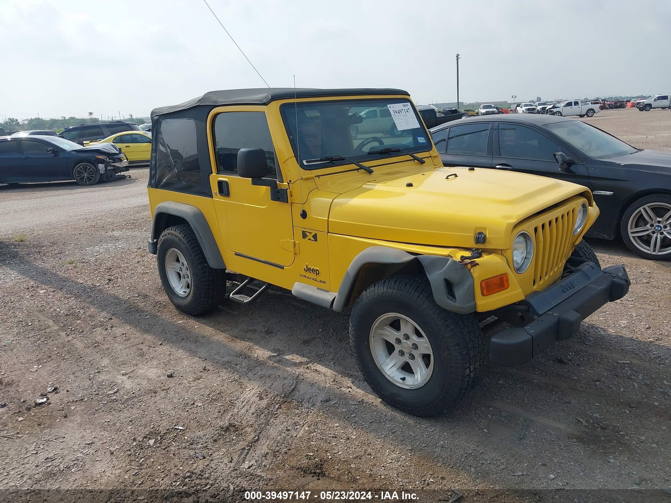 jeep wrangler 2004 1j4fa39sx4p703769