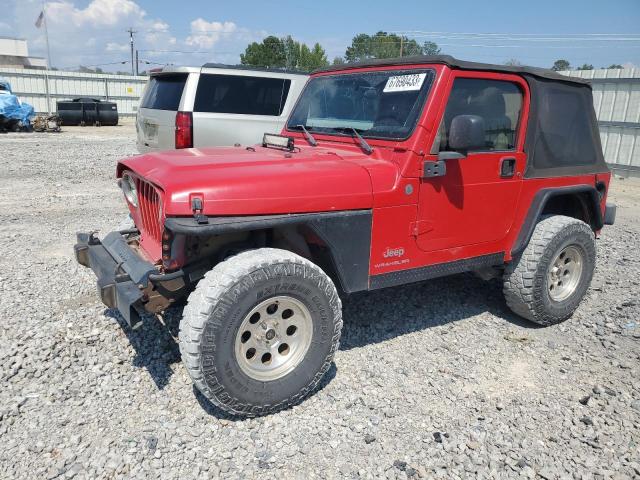 jeep wrangler x 2004 1j4fa39sx4p801345