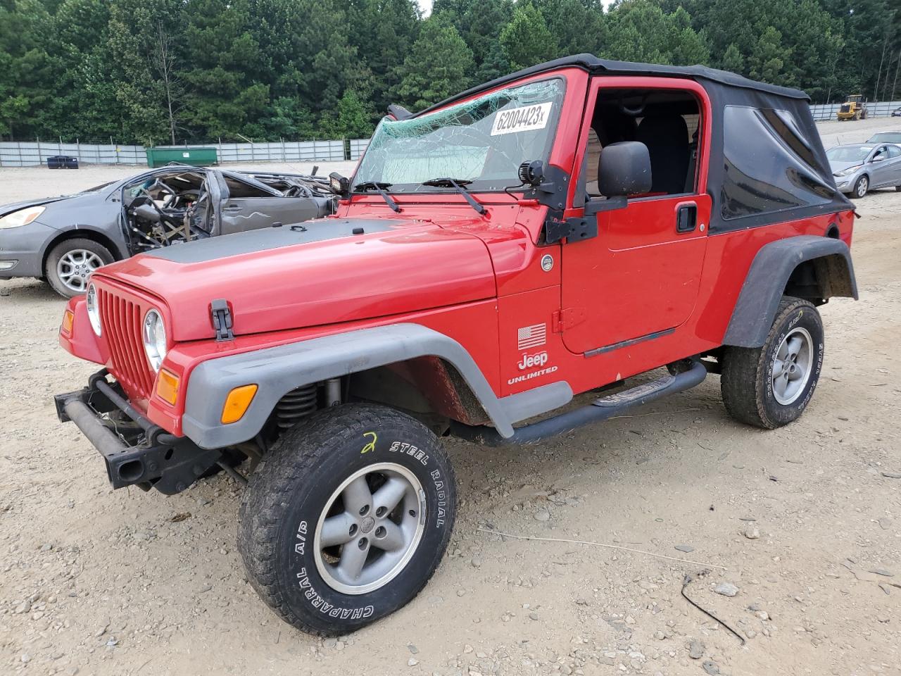 jeep wrangler 2005 1j4fa44s05p373218