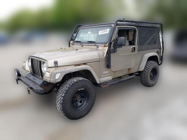 jeep wrangler 2006 1j4fa44s16p760636