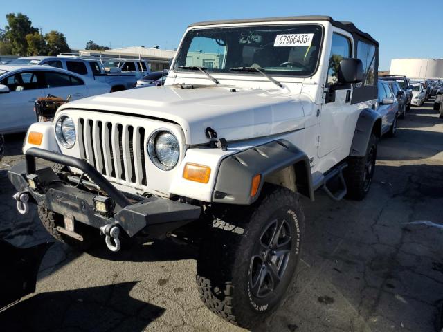 jeep wrangler 2006 1j4fa44s56p727395