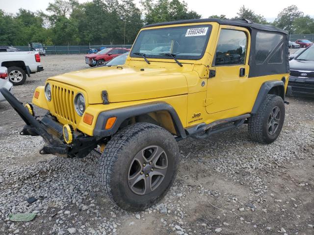 jeep wrangler / 2006 1j4fa44s76p753707