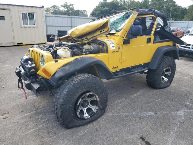 jeep wrangler / 2004 1j4fa49s04p753442